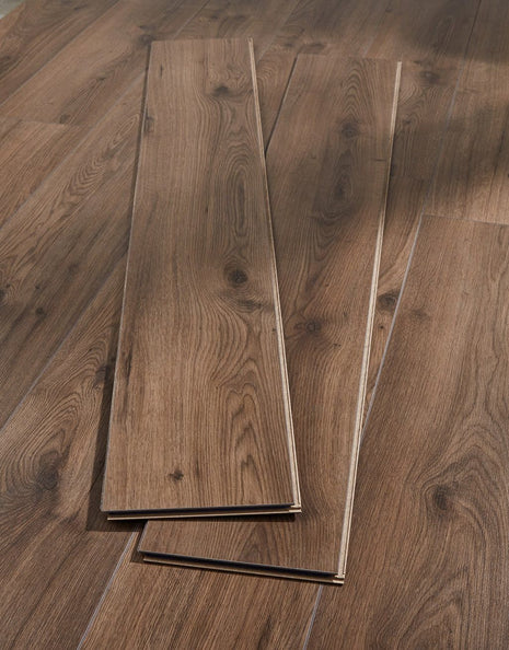 Kronotex Derwent 8mm Laminate Flooring - Millenium Oak-SAMPLE