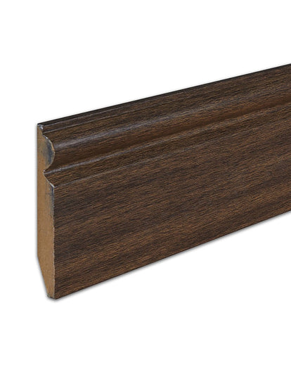 FC41 5 inch HDF Torus Skirting Board - Dark Oak