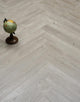 Hellvellyn Luxury Vinyl Herringbone - Light Grey Oak
