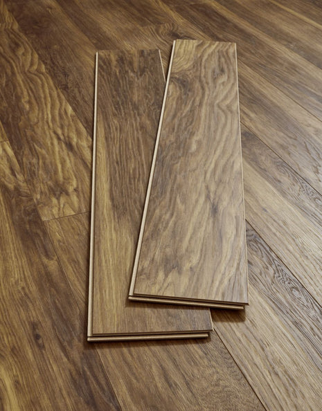 Kronospan Greendale 10mm Laminate Flooring - Havering Hickory