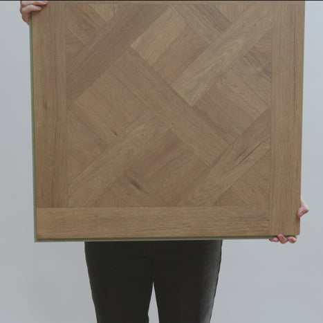 Faus Seathwaite 8mm Laminate Waterproof Parquet Flooring - Rich Oak