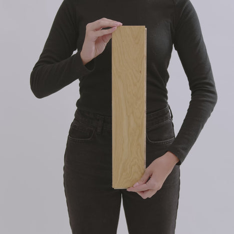 Nordic Herringbone 12mm Engineered Wood Flooring -  Brushed Lacquer