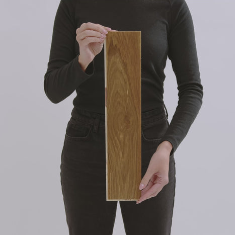 Nordic Herringbone 12mm Engineered Wood Flooring - Brushed Smoked Lacquer