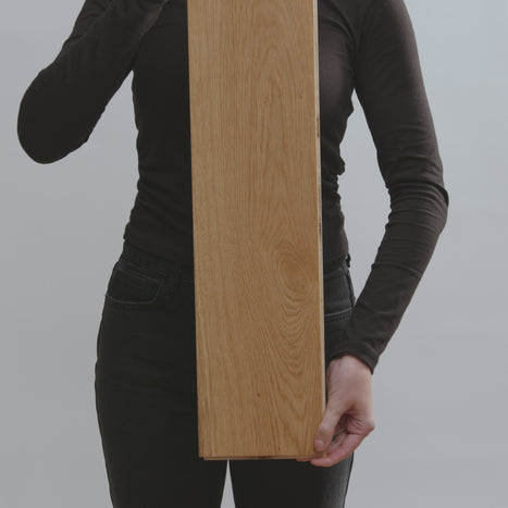 Malaren 14mm Lacquered Engineered Wood Flooring -Bright Oak