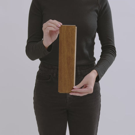 Kallavesi Herringbone 12mm Engineered Wood Flooring - Authentic Dark Oak