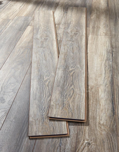 Kronotex Elter Narrow 10mm Laminate Flooring - Grey Harbour Oak