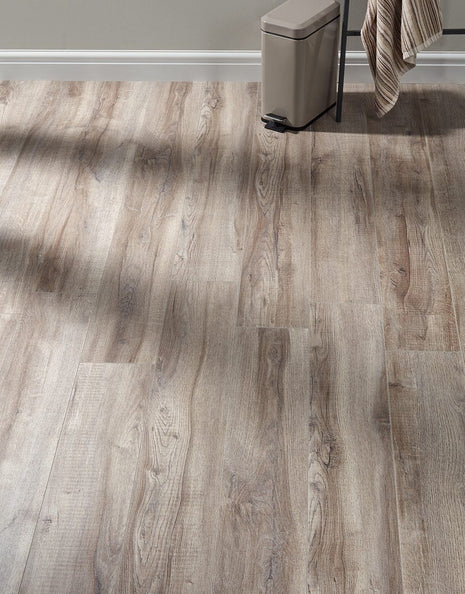 Kronotex Elter Narrow 10mm Laminate Flooring - Silver Wheelhouse Oak