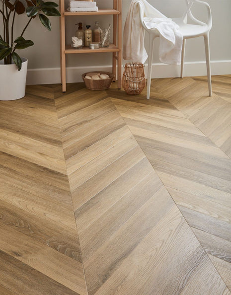 Asenso Signature Chevron - Woodland Oak-SAMPLE