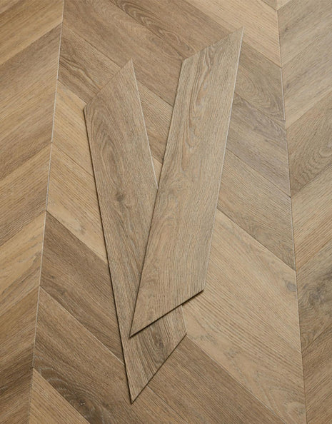 Asenso Signature Chevron - Woodland Oak-SAMPLE
