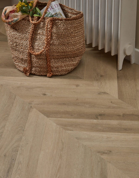 Asenso Signature Chevron - Oyster Oak