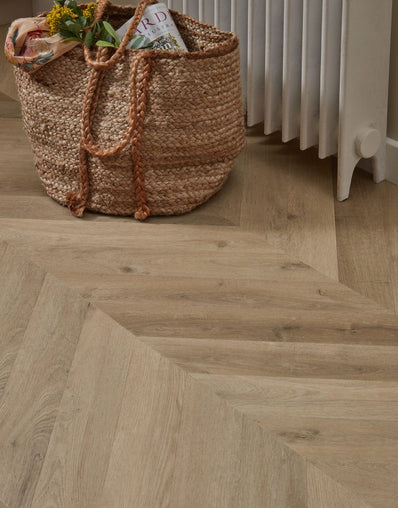 Asenso Signature Chevron - Oyster Oak