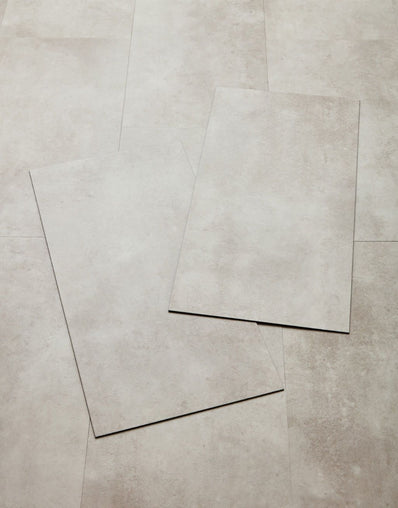 Serenity Silver Moon Rectangle LVT Tile | Stone-Effect Vinyl Flooring