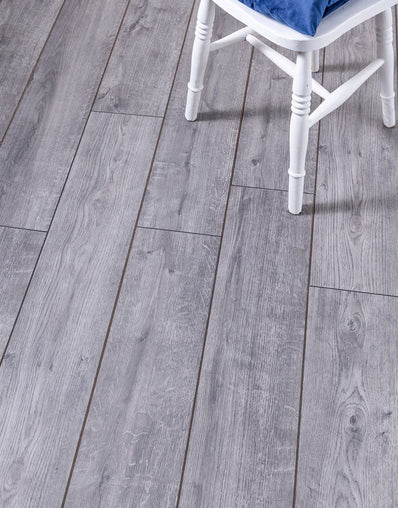 Buttermere 8mm Laminate Flooring - Elegant Grey