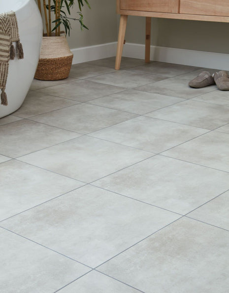 Asenso Azure Square Tile - Silver Moon-SAMPLE