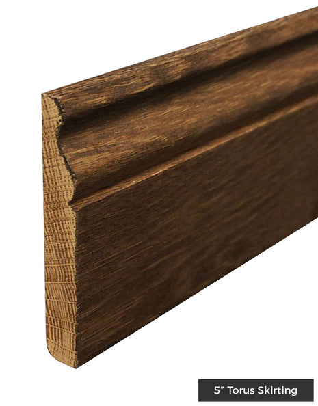 WS4 4 inch Skirting Board - Dark Oak