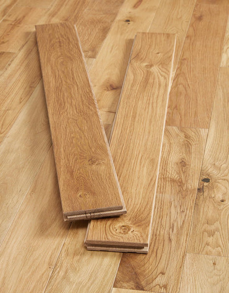 Maggiore 18mm Oiled Solid Wood Flooring - Narrow Oak-SAMPLE