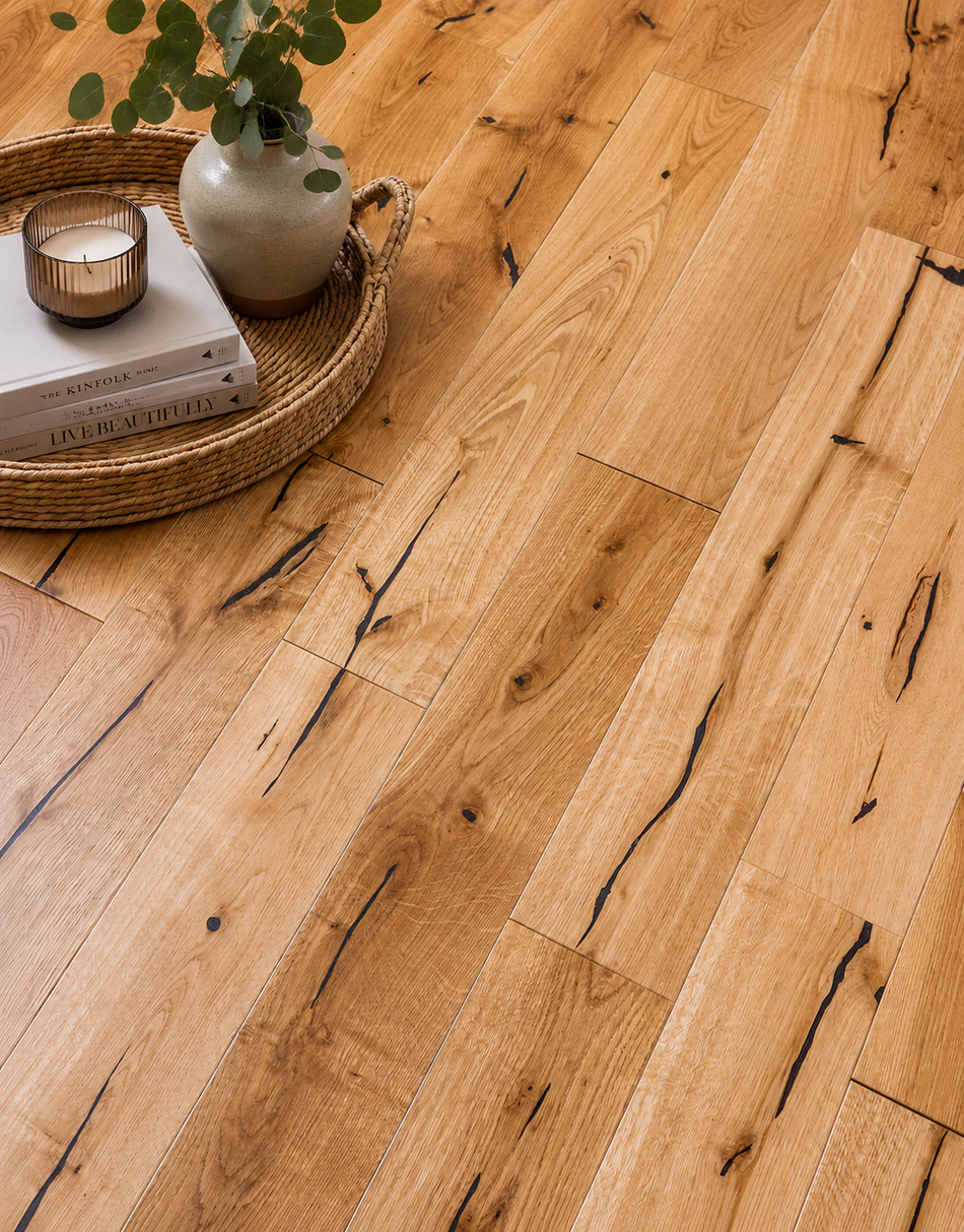 Elterwater Classic 14mm Rustic Engineered Wood Flooring - Natural Oak