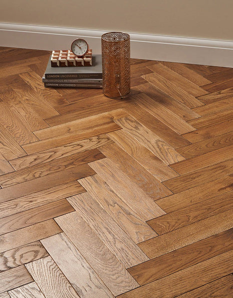 Maggiore 20mm Solid Wood Parquet Flooring - Gerogian Oak-SAMPLE