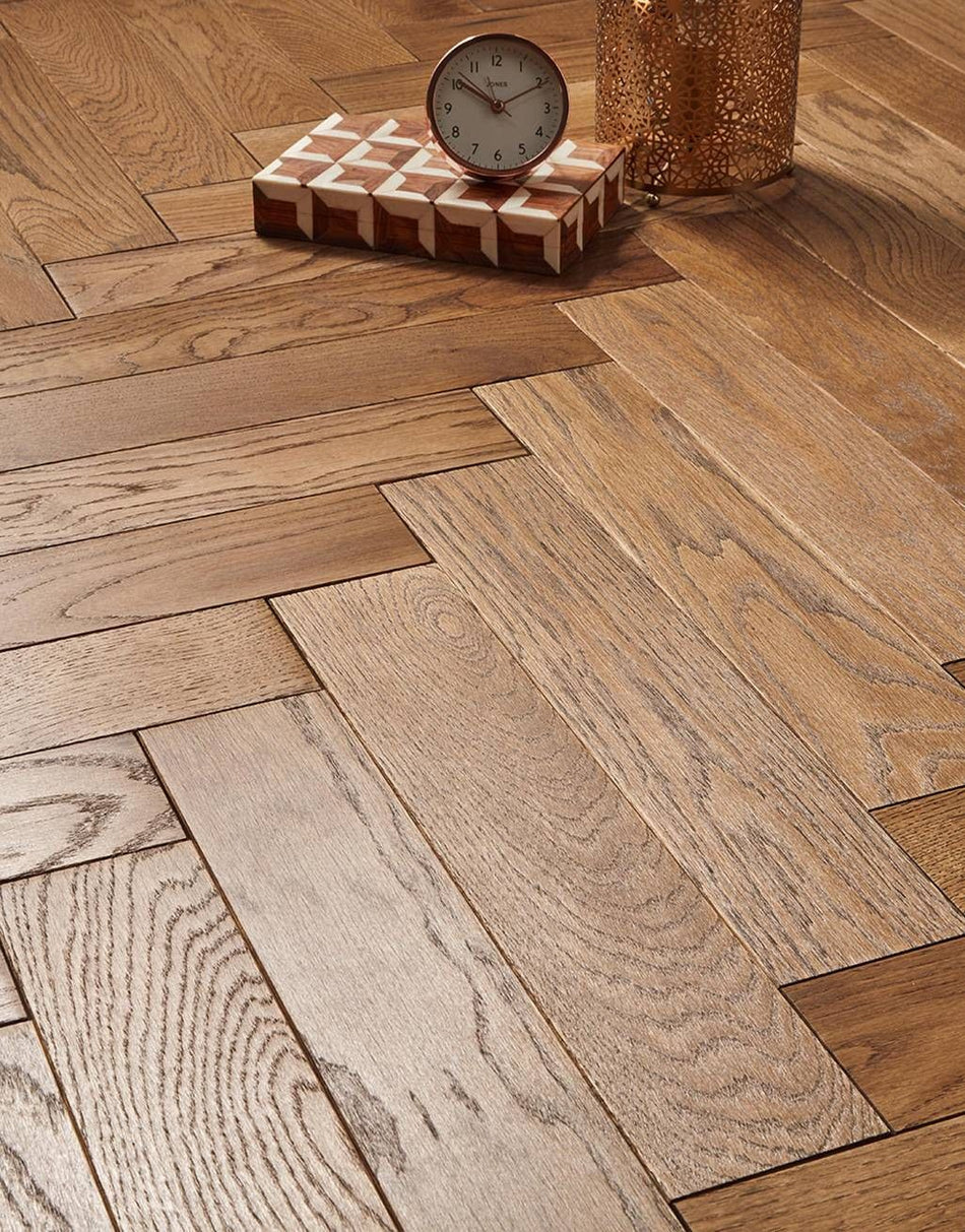Maggiore 20mm Solid Wood Parquet Flooring - Georgian Oak