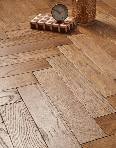 Maggiore 20mm Solid Wood Parquet Flooring - Gerogian Oak-SAMPLE