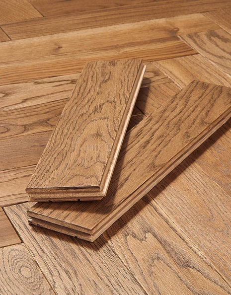Maggiore 20mm Solid Wood Parquet Flooring - Gerogian Oak-SAMPLE