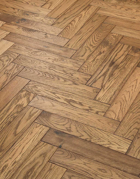 Maggiore 20mm Solid Wood Parquet Flooring - Gerogian Oak-SAMPLE