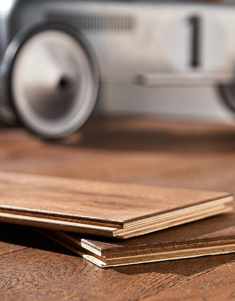 Garda 14mm Lacquered Engineered Wood Flooring - Antique Oak-SAMPLE