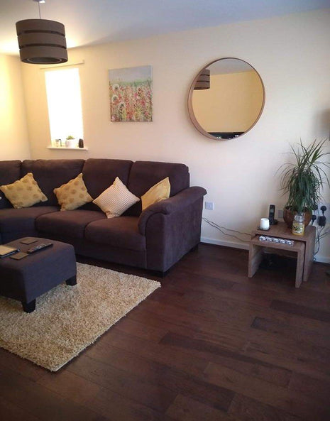 Garda 14mm Lacquered Engineered Wood Flooring - Antique Oak-SAMPLE