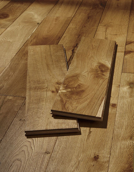 Vattern 20mm Oiled Engineered Wood Flooring - Golden Smoked Oak -SAMPLE