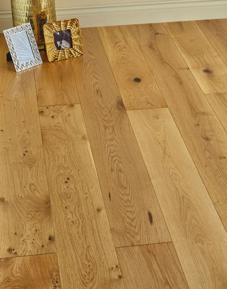 Vattern 20mm Lacquered Engineered Wood Flooring - Warm Oak -SAMPLE