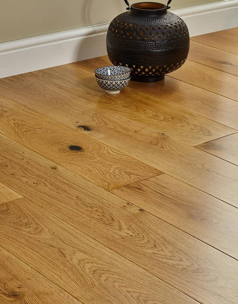 Vattern 20mm Lacquered Engineered Wood Flooring - Warm Oak -SAMPLE