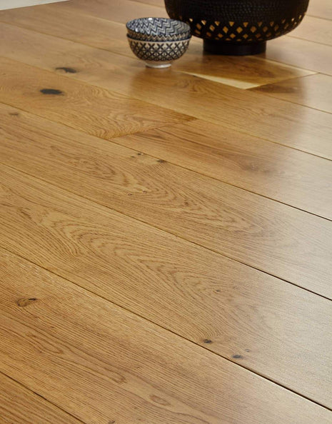 Vattern 20mm Lacquered Engineered Wood Flooring - Warm Oak -SAMPLE