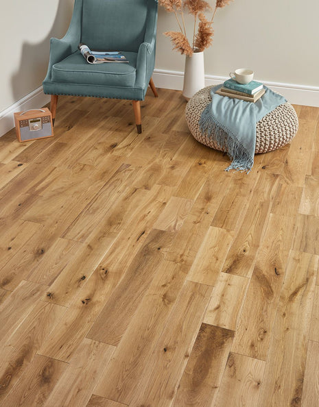 Maggiore 18mm Oiled Solid Wood Flooring - Character Oak-SAMPLE