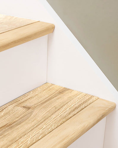 WS2 900mm Flush-Fit Nosing  (suitable for 14mm thick T&G Wood) - Solid Oak