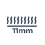 11mmmm Pile Height
