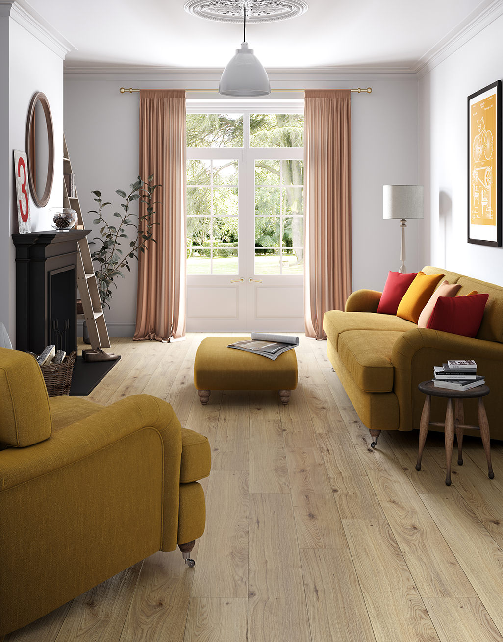 Kronotex Evolution 12mm - Millennium Oak Laminate Flooring
