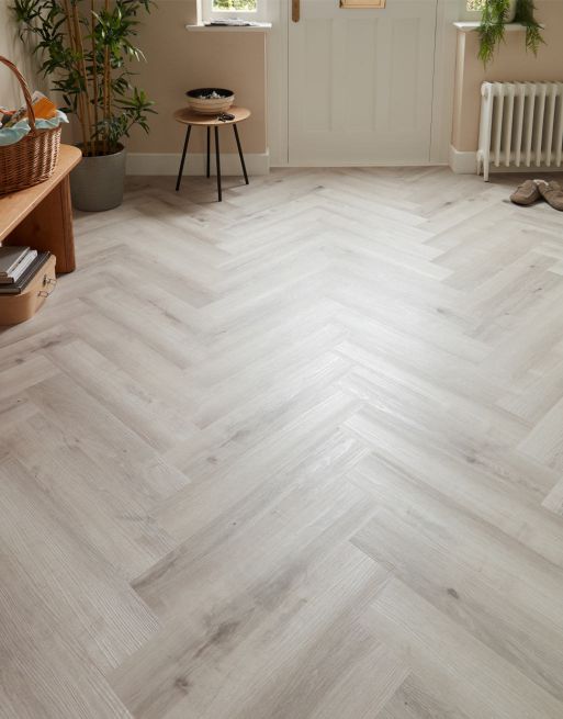 EvoCore Essentials Herringbone - Cloudy White Oak
