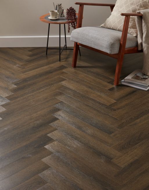 Asenso Artisan Herringbone - Crafted Georgian Oak
