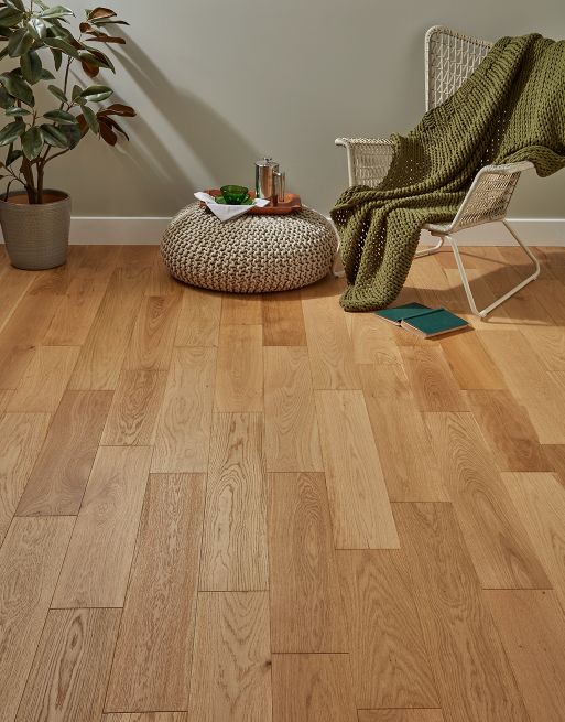 Loft Prime Natural Oak Brushed & Lacquered 14/3 x 150mm