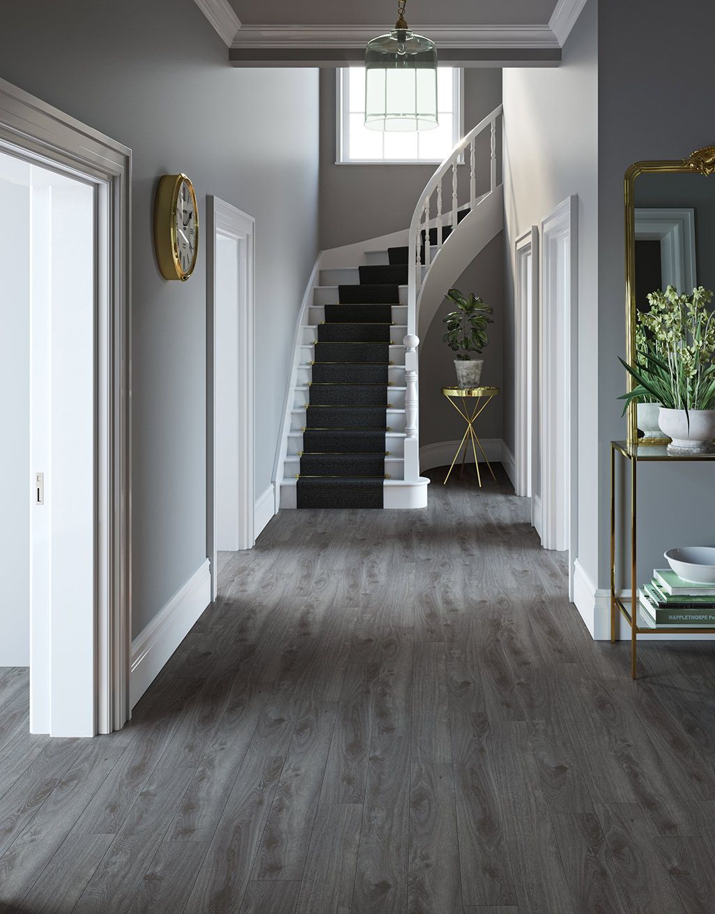 Kronotex Amazone 10mm - Prestige Oak Grey Laminate Flooring 4