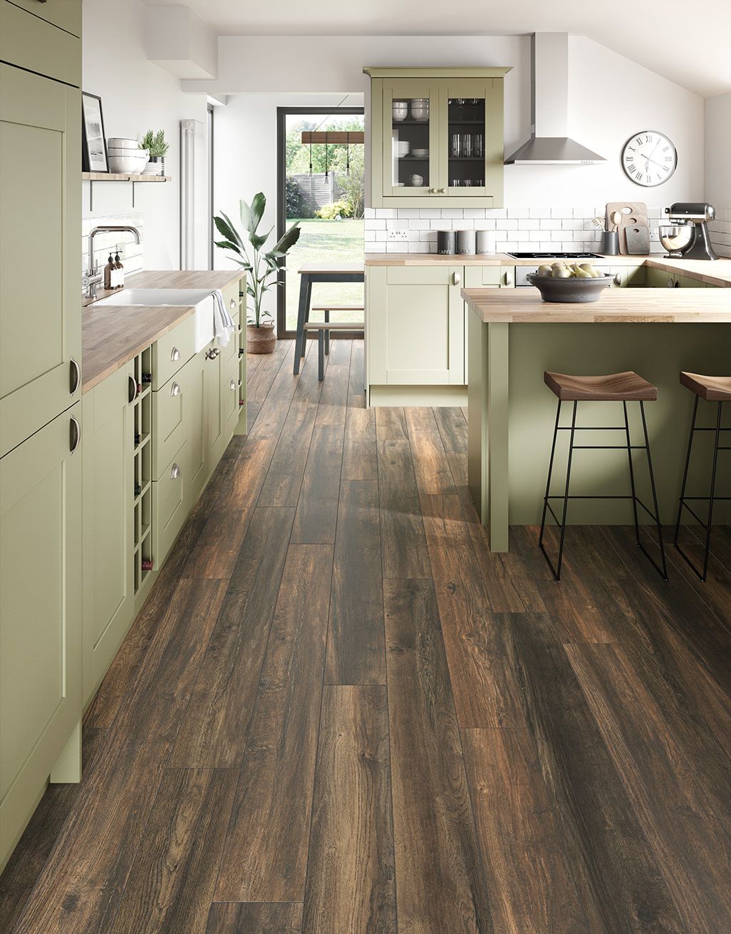 Kronotex Villa 12mm - Harbour Oak Laminate Flooring 4