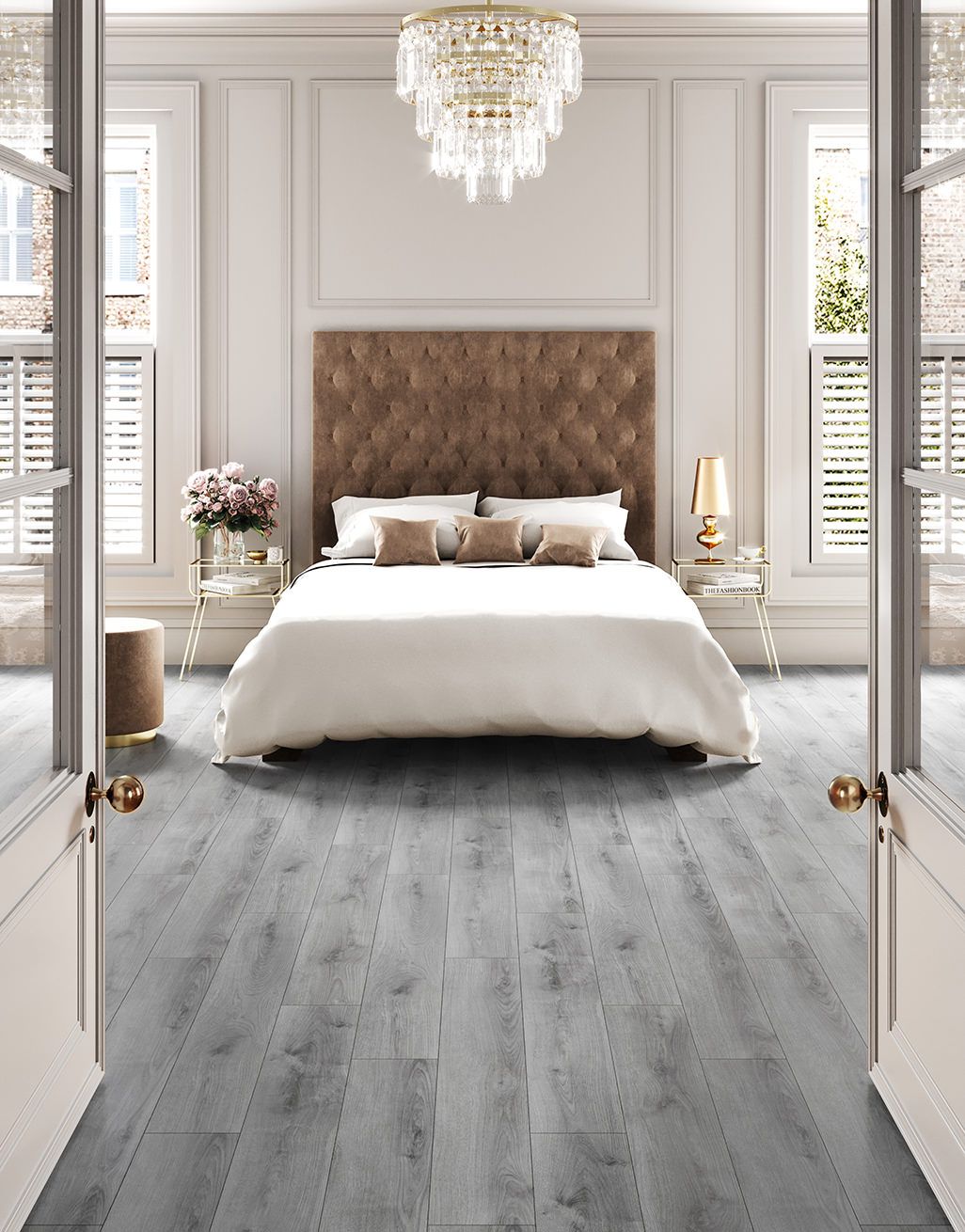 Kronotex Evolution 12mm - Summer Oak Grey Laminate Flooring 1