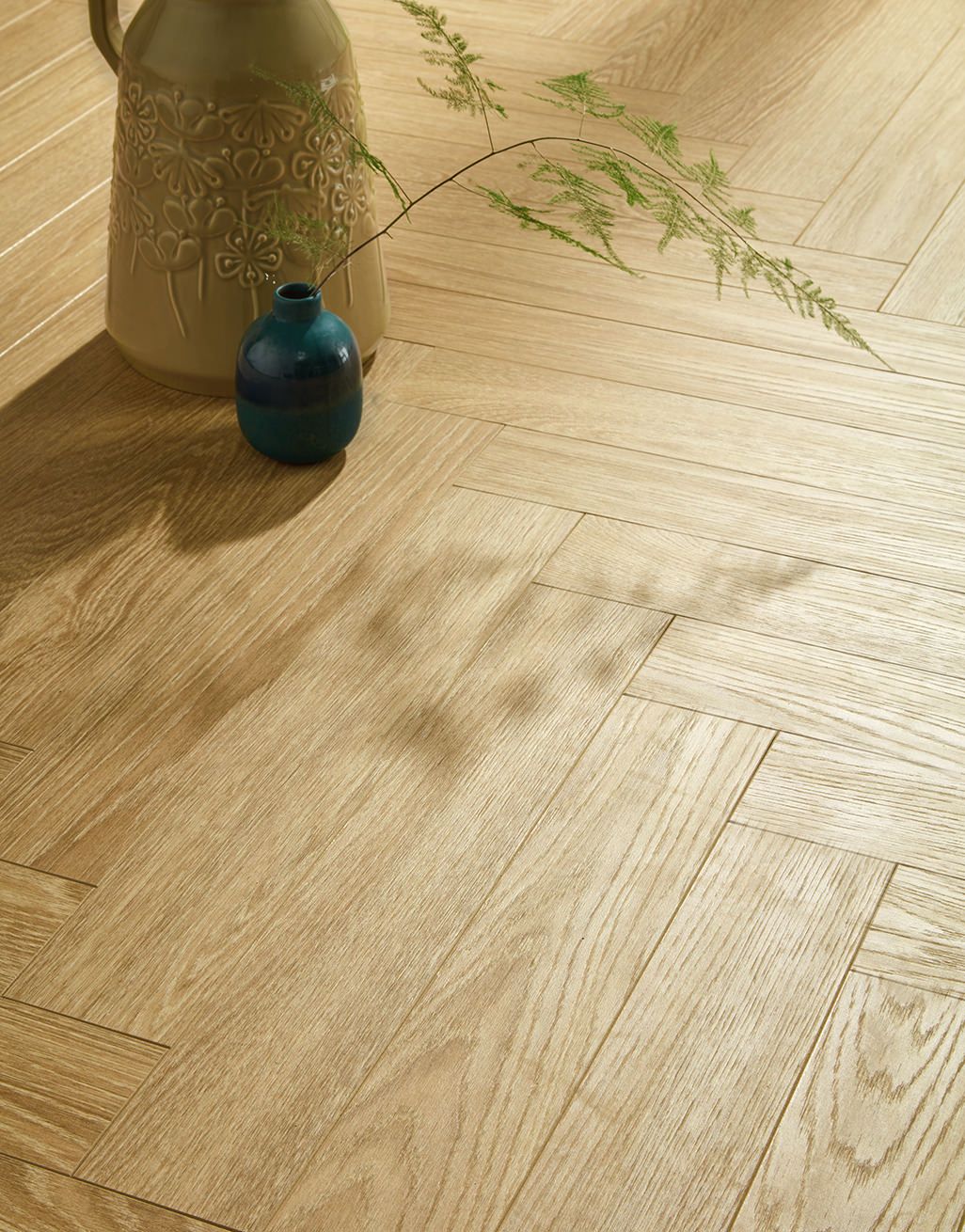 BerryAlloc Chateau Herringbone - Charme Light Natural Laminate Flooring 2