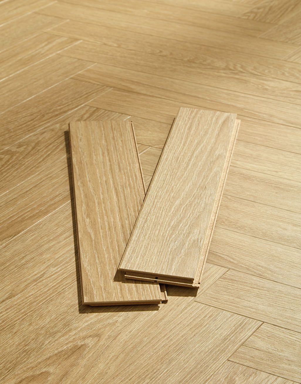 BerryAlloc Chateau Herringbone - Charme Light Natural Laminate Flooring 3