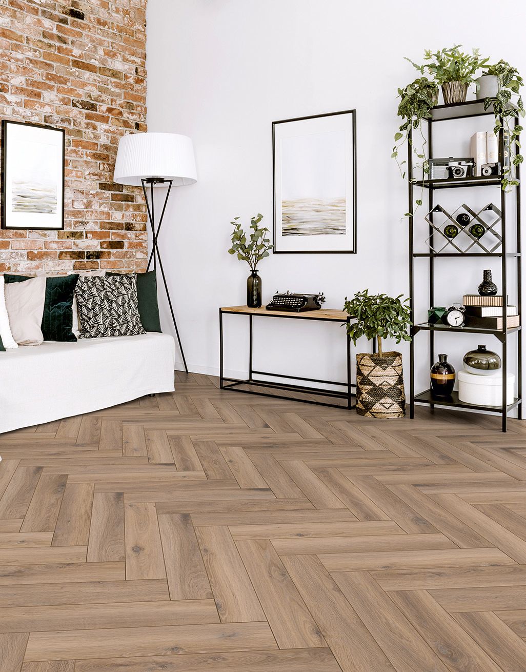 Kronotex Herringbone - Metz Oak 4