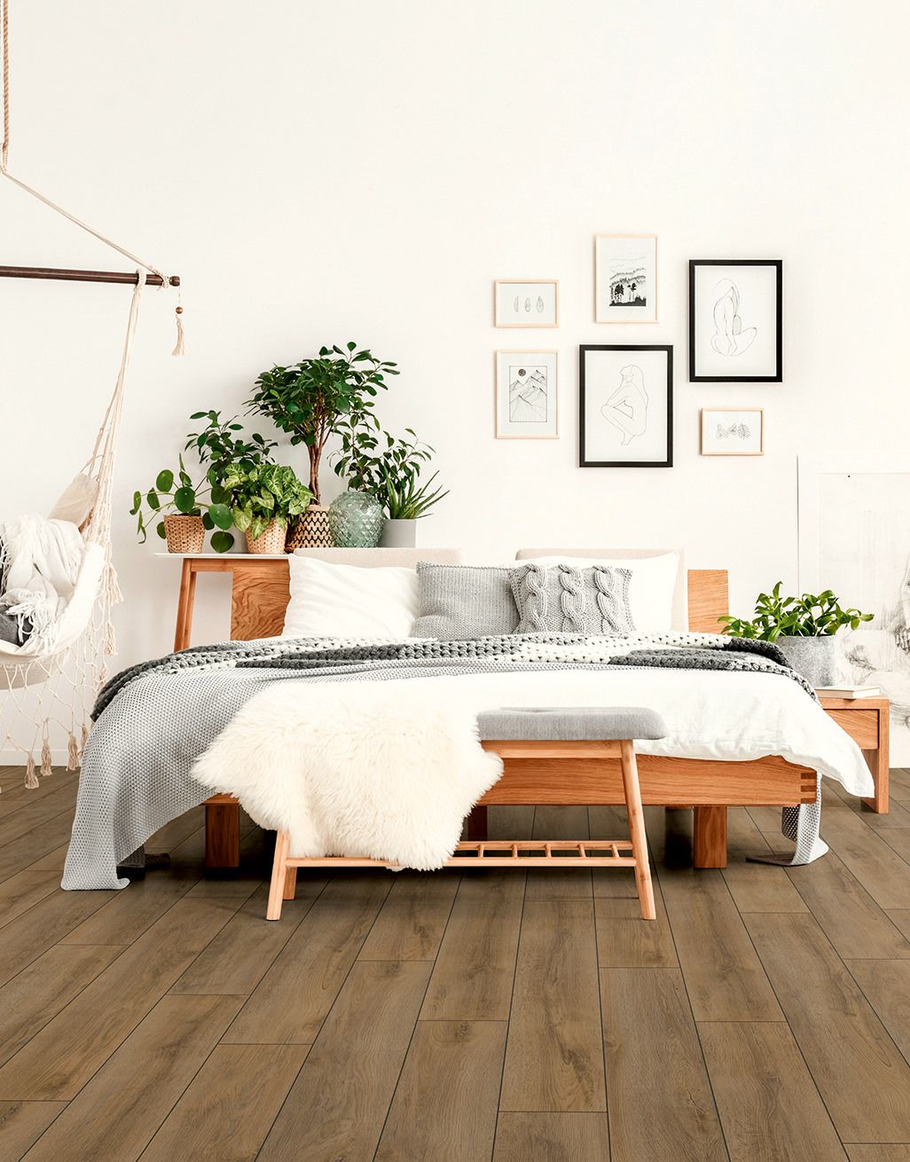 Kronotex Advanced 8mm - Premium Oak Brown Laminate Flooring 4