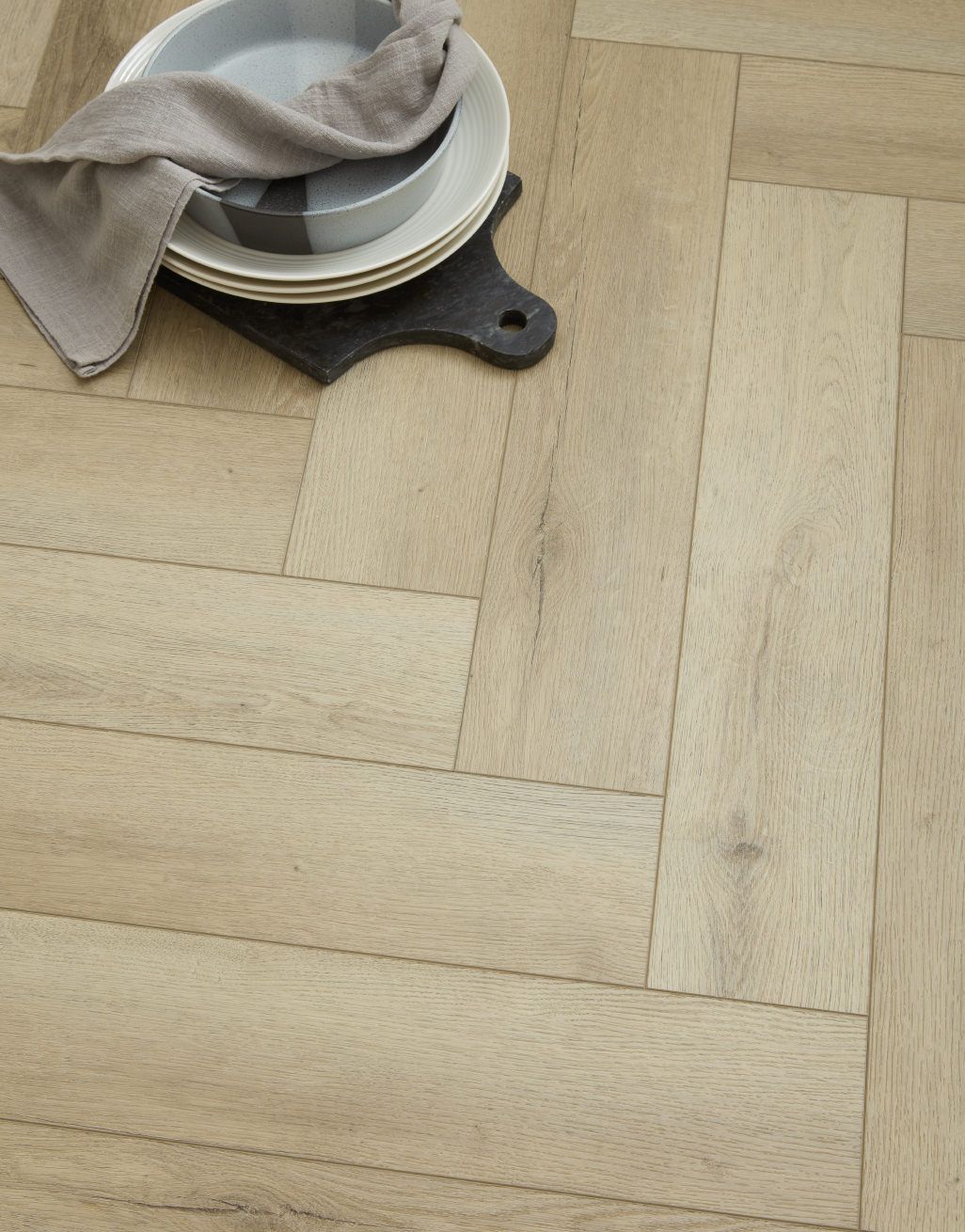 EvoCore Premium Herringbone - Light Vanilla Oak 2