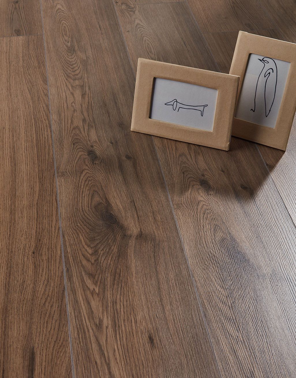 Kronotex Advanced 8mm - Millenium Oak Brown Laminate Flooring 2