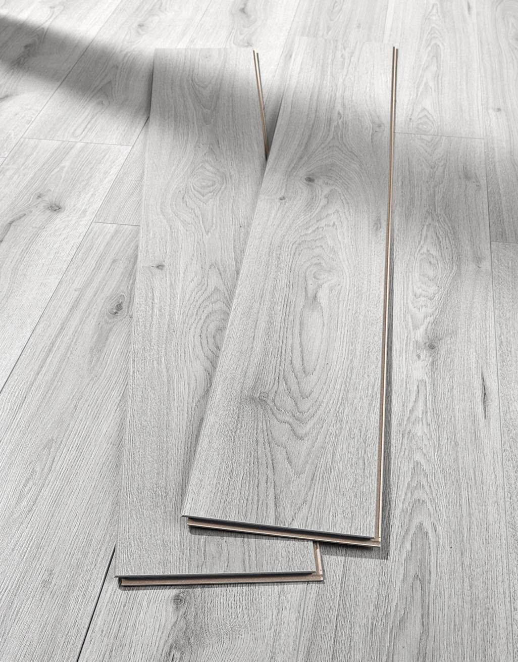 Kronotex Advanced 8mm - Trend Oak Grey Laminate Flooring 3