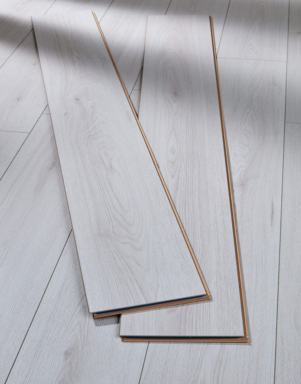 Kronotex Advanced 8mm - Trend Oak White Laminate Flooring 3